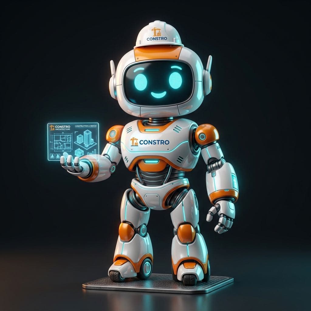 AI Flying Robot Mascot