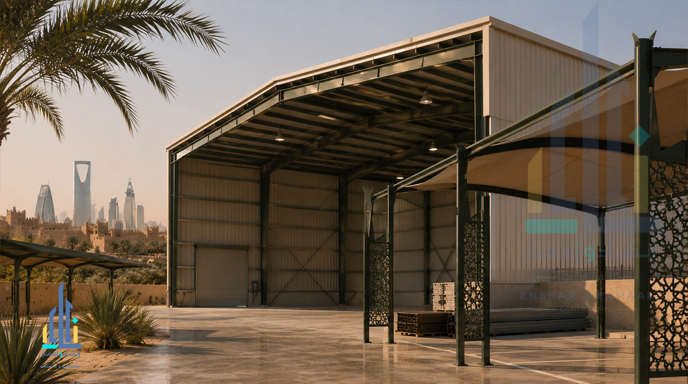 الهناجر والمستودعات